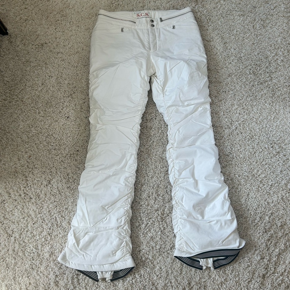 Bogner Luna White Ski Pants